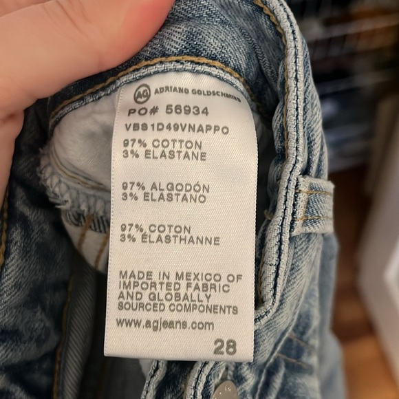 AG Jeans Saige Wide Leg, Apparition - 28 - Picture 9 of 9